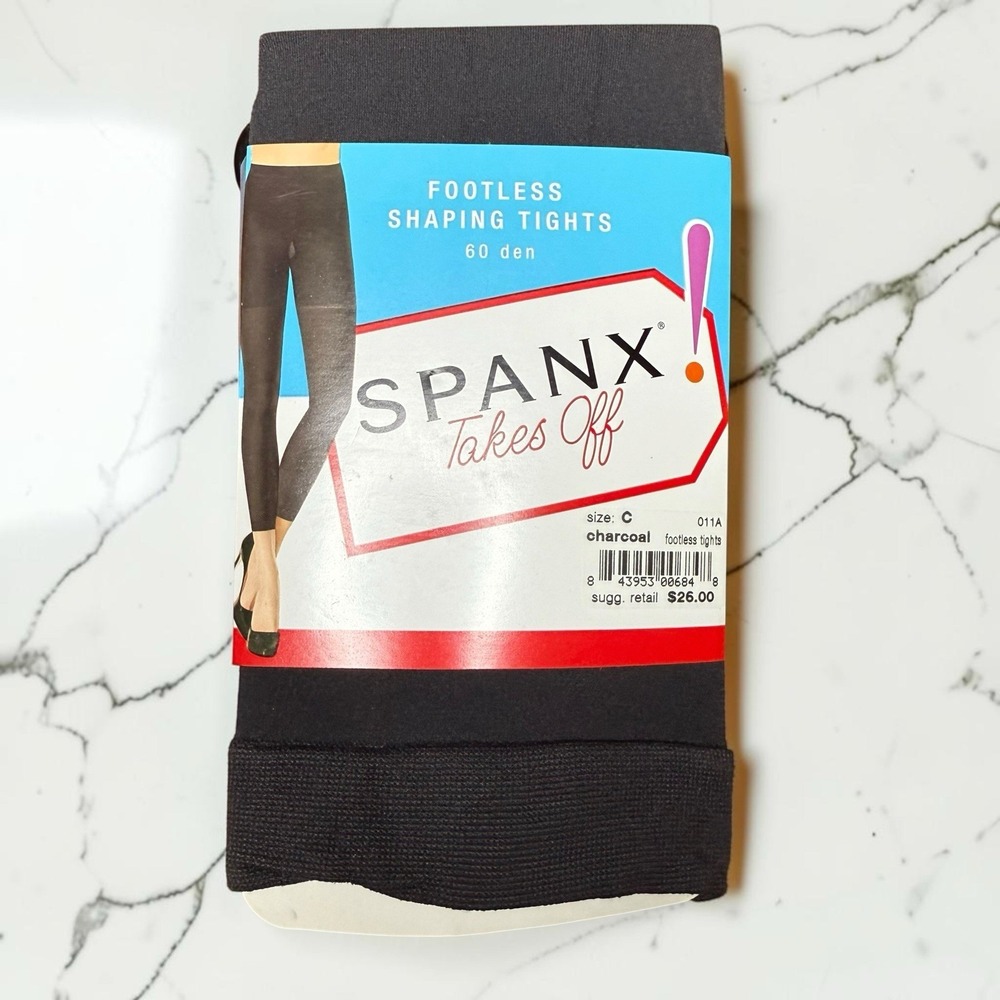 New Spanx Takes Off Size M/L (C) Footless Shaping Tights Tummy Control - Picture 3 of 4